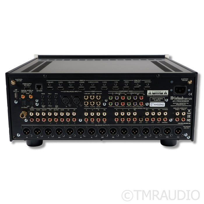 McIntosh MX123 A/V Processor; 4K, MM Phono