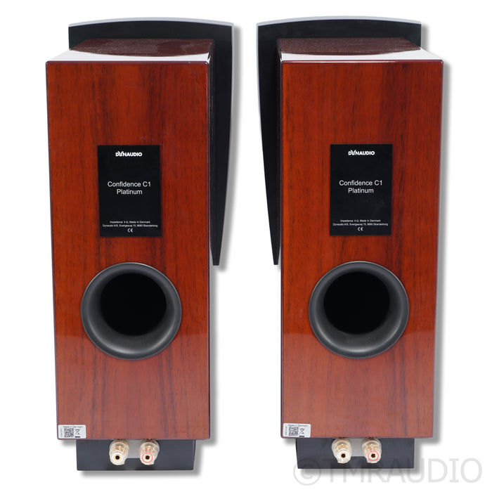 Dynaudio Confidence C1 Platinum Bookshelf Speakers; Rosewood Piano Pair