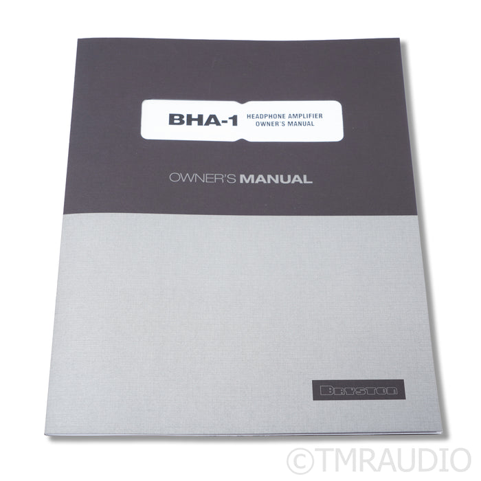 Bryston BHA-1 Headphone Amplifier; Black