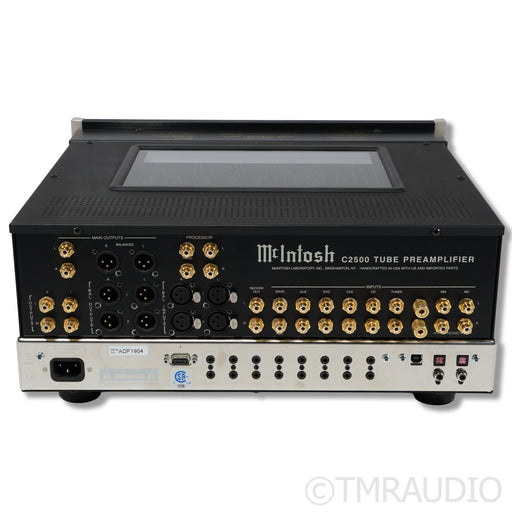 McIntosh C2500 Tube Preamplifier; Built-In DAC; Adjustable MM/MC Phono
