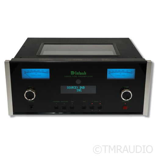 McIntosh C2500 Tube Preamplifier; Built-In DAC; Adjustable MM/MC Phono