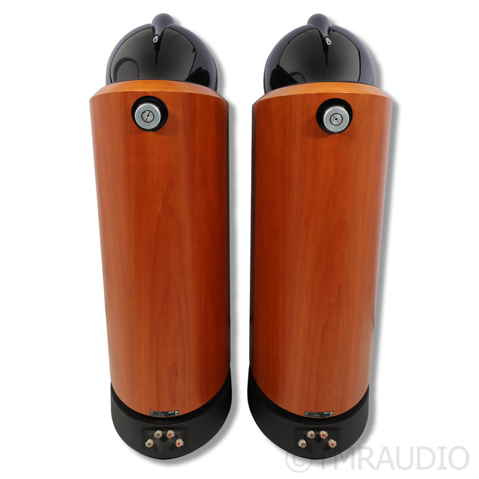 Bowers & Wilkins 802D Floorstanding Speaker w/Gaia I Footers; Cherry Pair