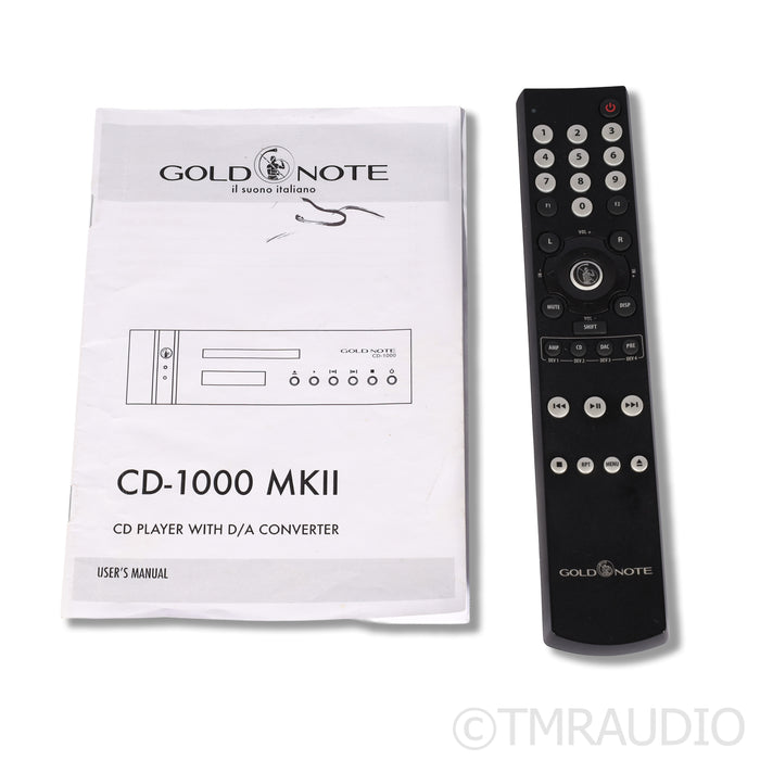 Gold Note CD-1000 MKII Deluxe CD Player