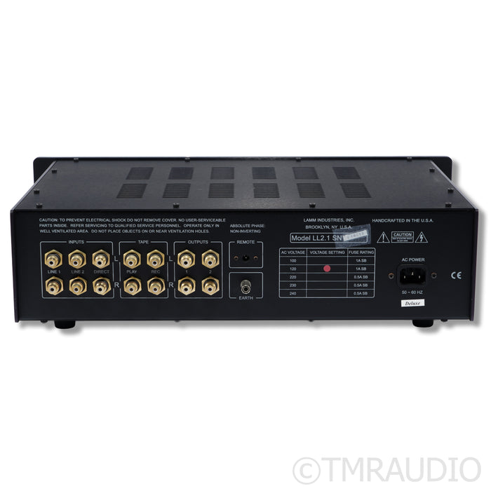LAMM LL2.1 Deluxe Stereo Tube Preamplifier