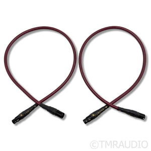 Cardas Golden Cross XLR Cables; 1m Pair Balanced Interconnects