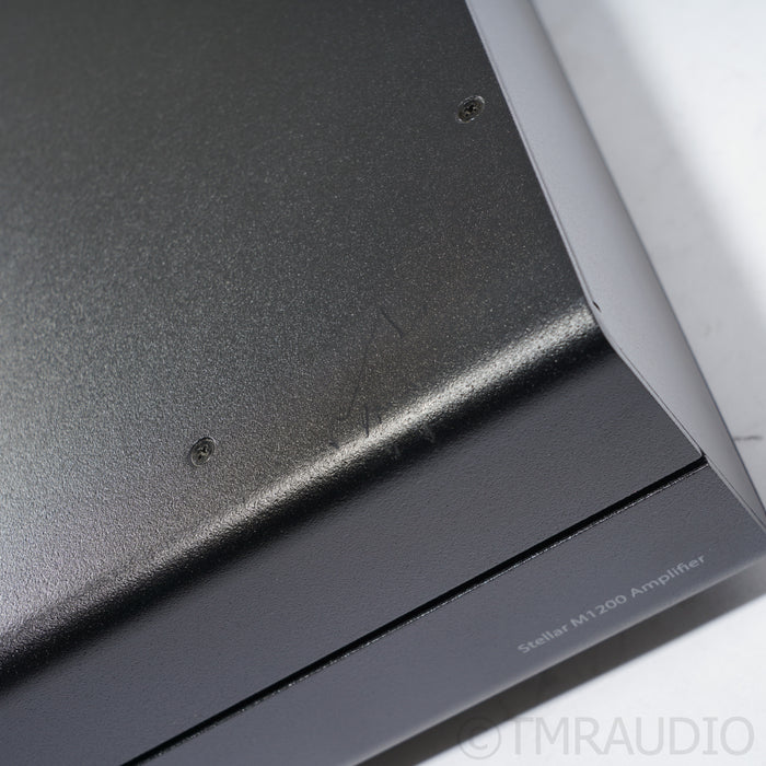 PS Audio Stellar M1200 Tube Hybrid Monoblock Power Amplifiers; Black Pair