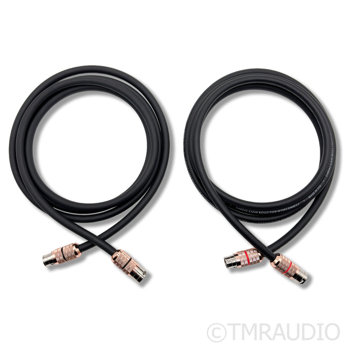 Cardas Clear Reflection XLR Cables; 2.5m Pair Balanced Interconnects