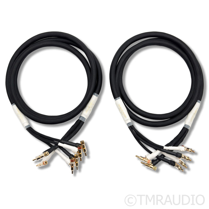 Silnote Audio Anniversary II Master Reference Speaker Cables; 8ft Pair