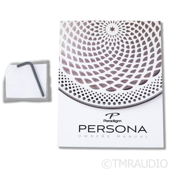 Paradigm Persona 7F Floorstanding Speakers; Vanta Black