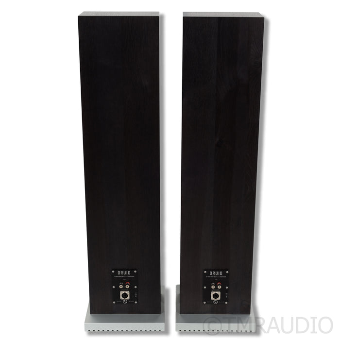 Zu Audio Druid MKV Floorstanding Speakers; Black Hickory Pair