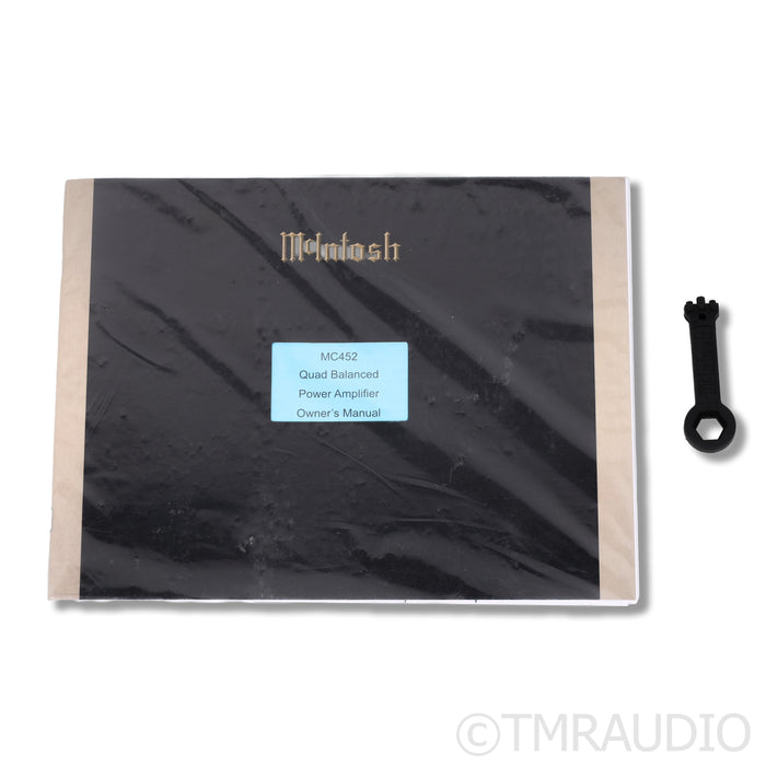 McIntosh MC452 Stereo Power Amplifier