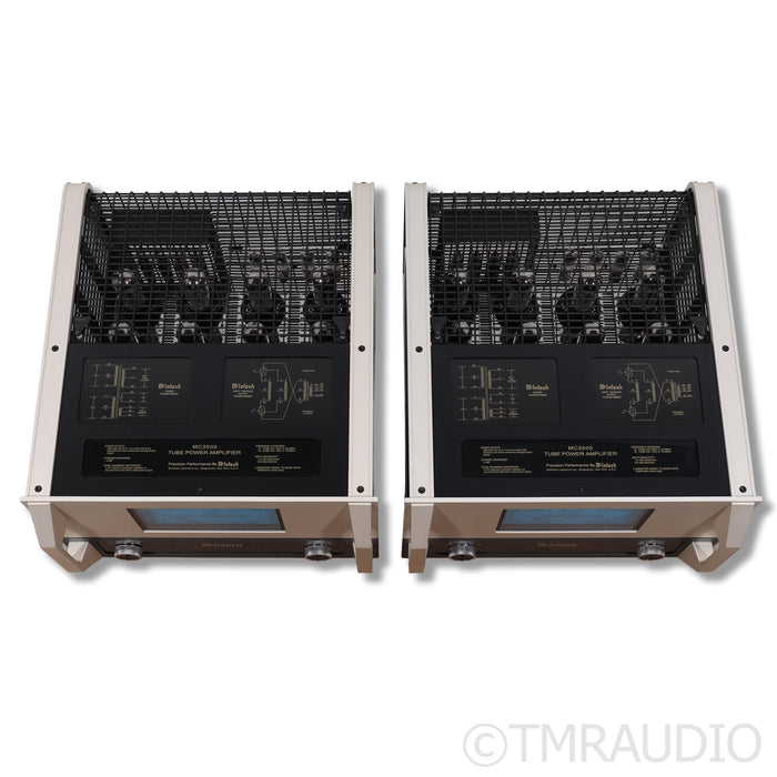 McIntosh MC3500 MkII MonoBlock Tube Power Amplifier; Pair (New Tubes)