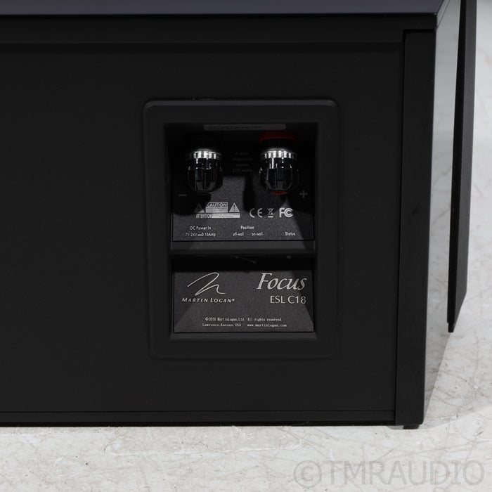 Martin Logan Focus ESL C18 Center Channel Speaker; Gloss Black