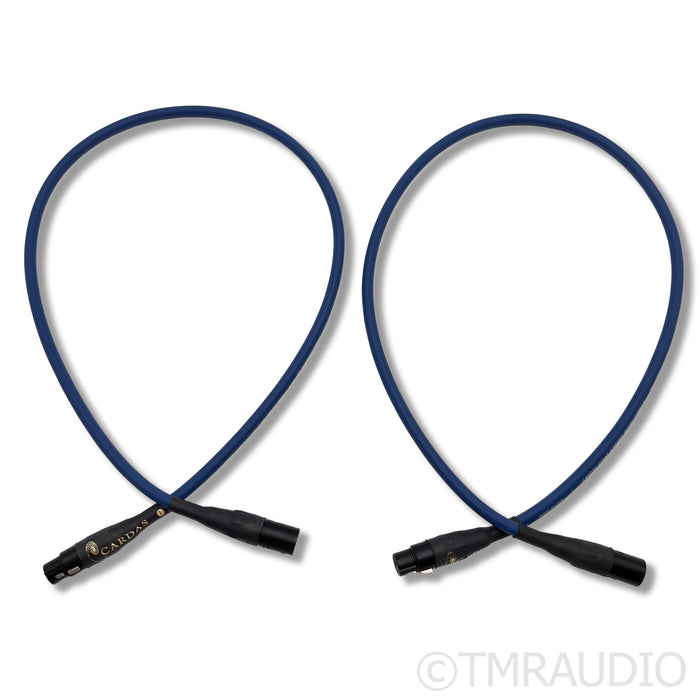 Cardas Clear Cygnus XLR Cables; 1m Pair Balanced Interconnects