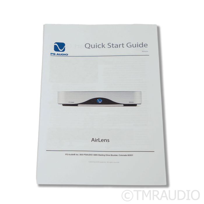 PS Audio AirLens Network Music Streamer; Black (3/3)