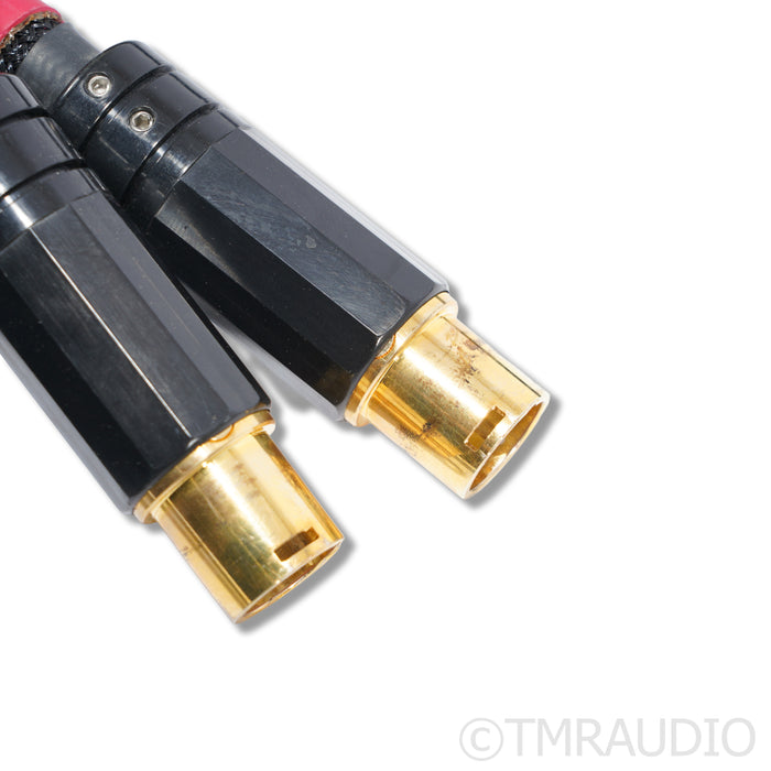 Cable Research Lab Gold XLR Cables; 2m Pair Balanced Interconnects