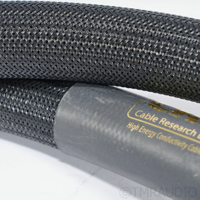 Cable Research Lab Gold XLR Cables; 2m Pair Balanced Interconnects