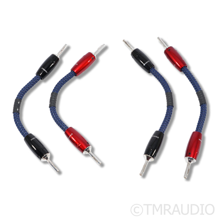 AudioQuest Jupiter Bi-Wire Jumpers; 8in; Set of Four