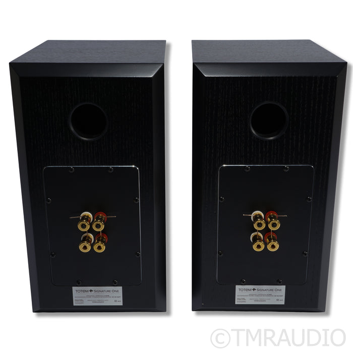 Totem Acoustic Signature One Bookshelf Speakers; Black Pair