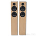 Totem Acoustic Bison Twin Tower Floorstanding Speakers; White Oak Pair (Open Box)