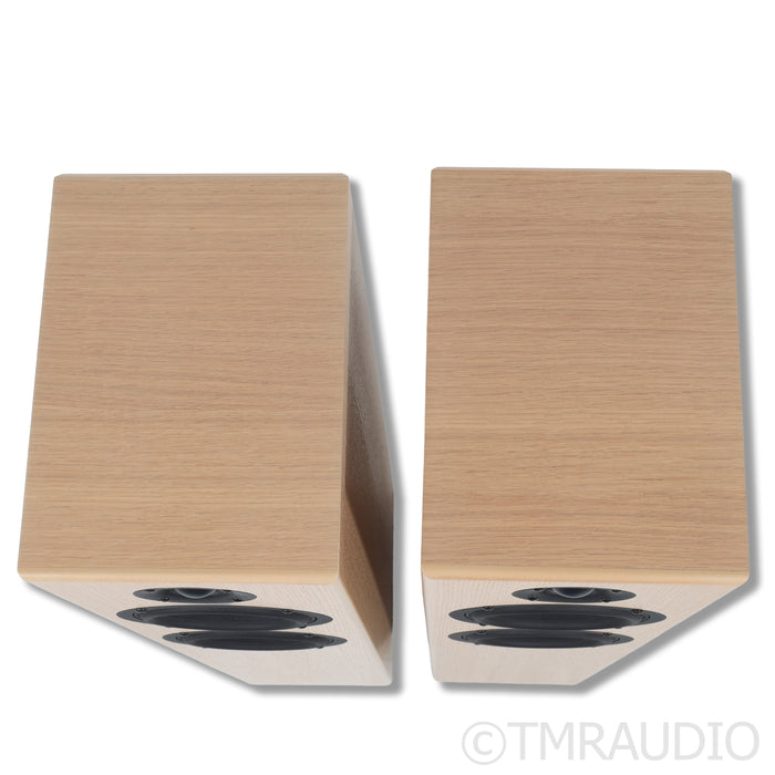 Totem Acoustic Bison Twin Tower Floorstanding Speakers; White Oak Pair (Open Box)