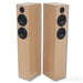 Totem Acoustic Bison Twin Tower Floorstanding Speakers; White Oak Pair (Open Box)