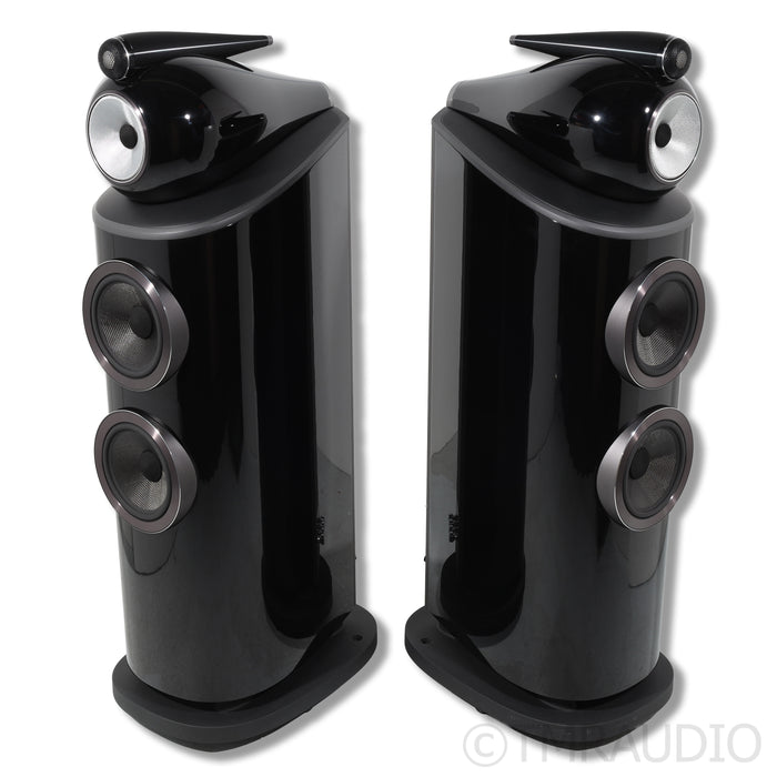 Bowers & Wilkins 803 D4 Floorstanding Speakers; Gloss Black Pair