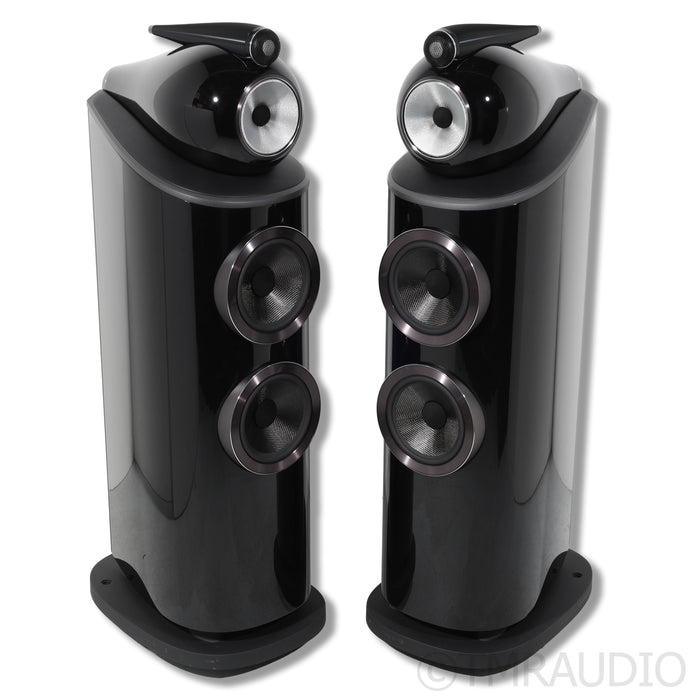 Bowers & Wilkins 803 D4 Floorstanding Speakers; Gloss Black Pair
