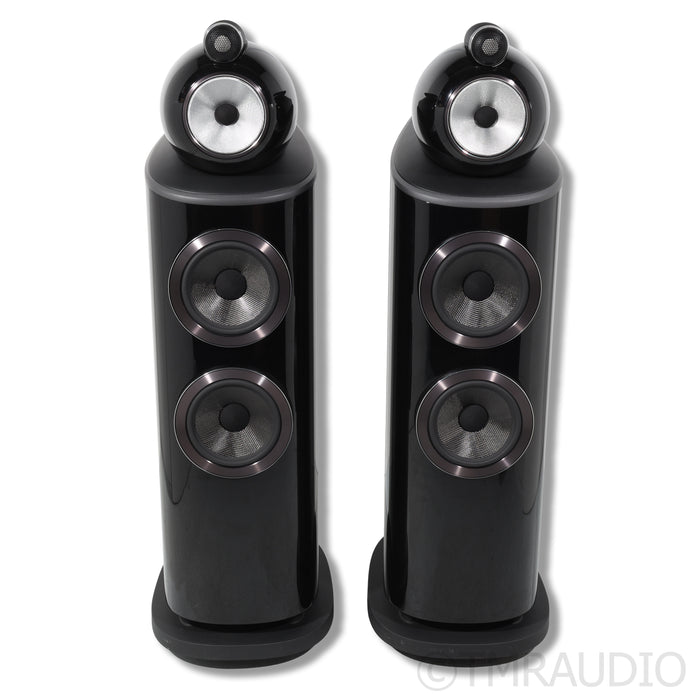 Bowers & Wilkins 803 D4 Floorstanding Speakers; Gloss Black Pair