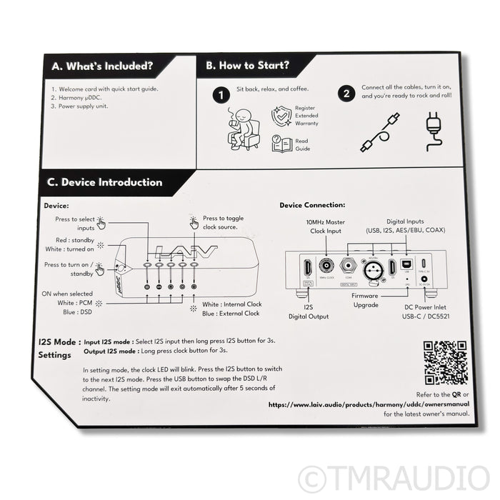 Laiv Audio Harmony uDDC; D/D Converter
