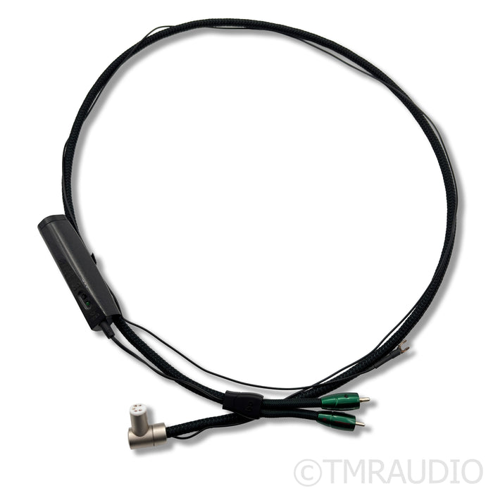 AudioQuest Yosemite DIN to RCA Tonearm Cable; 1.2m Single Interconnect