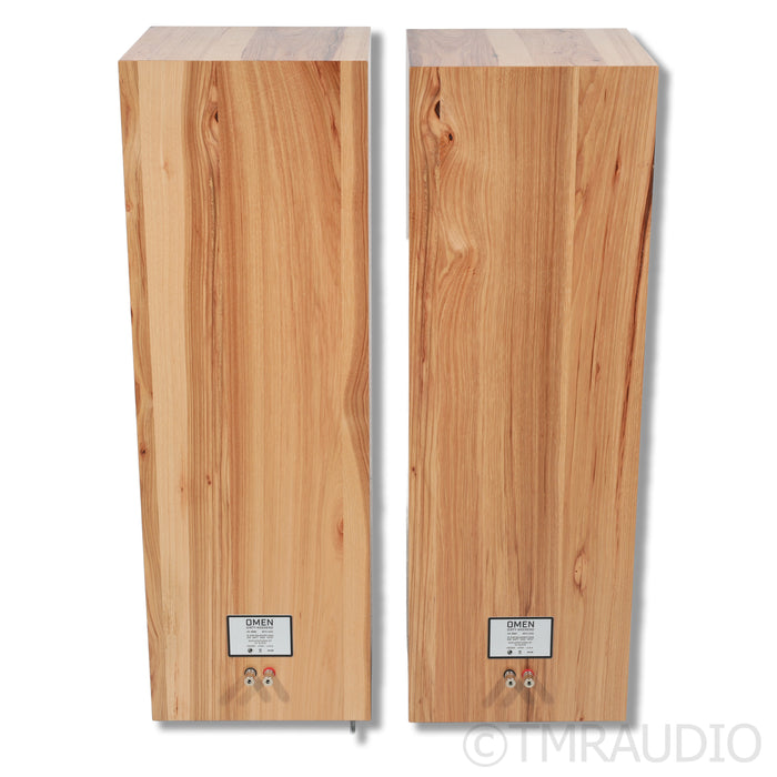 Zu Audio Omen Dirty Weekend MkII Floorstanding Speakers; Rustic HickoryPair