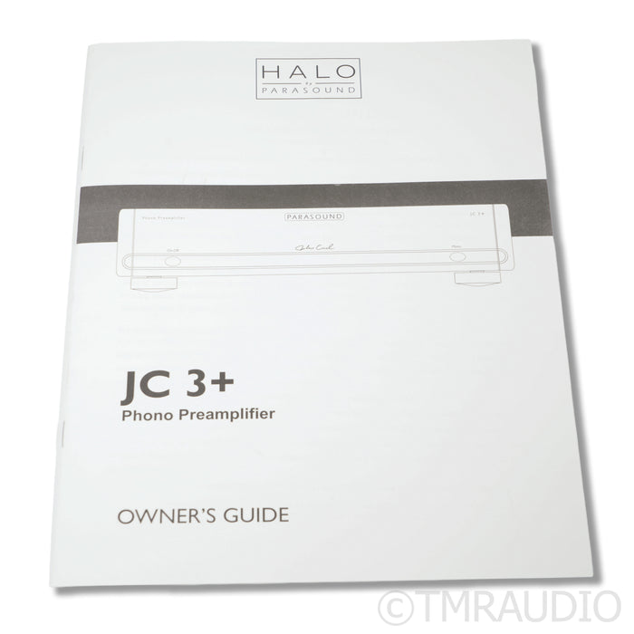 Parasound Halo JC3+ Phono Preamplifier