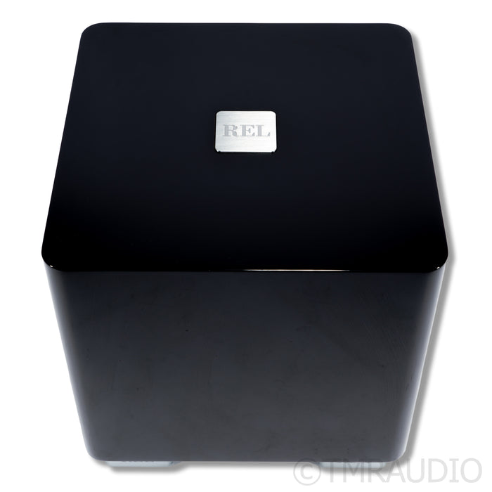 REL Acoustics REL T5/x 8" Powered Subwoofer; Piano Black