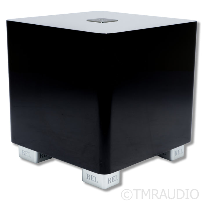 REL Acoustics REL T5/x 8" Powered Subwoofer; Piano Black