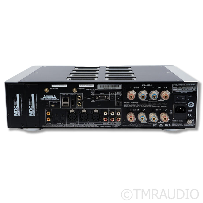 NAD Electronics M33 BluOS Streaming Integrated Amplifier; MM Phono