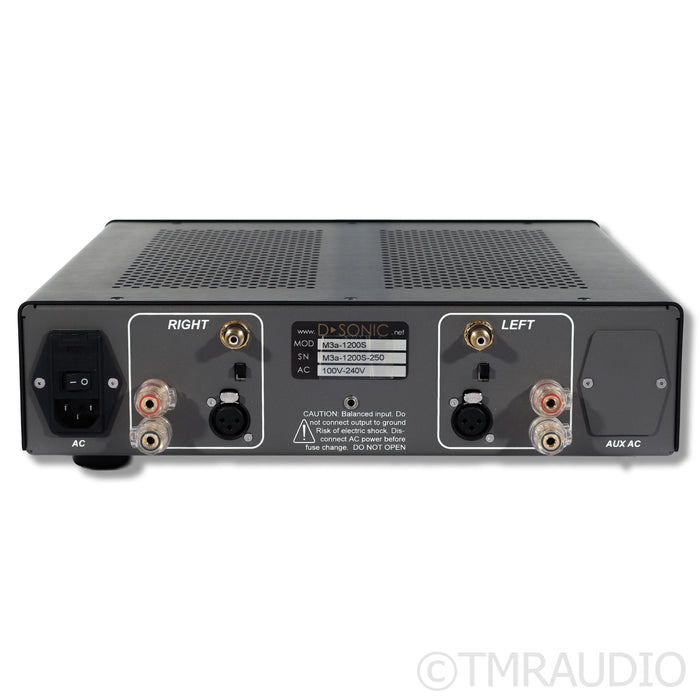 D-Sonic M3a-1200S Stereo Power Amplifier (1/2)