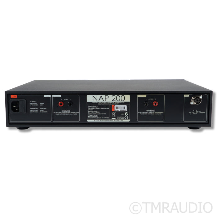 Naim NAP200 Stereo Power Amplifier