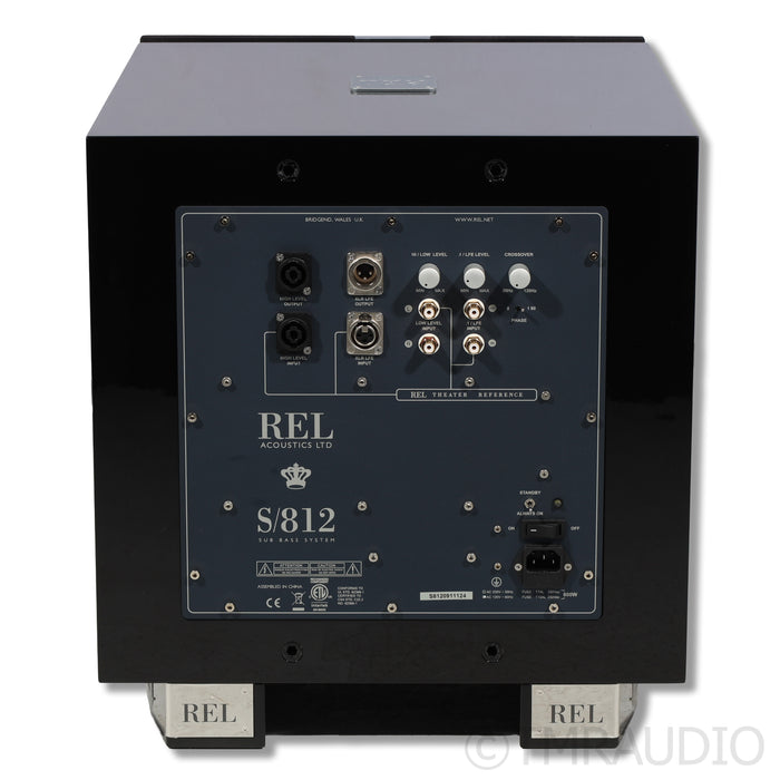 REL Acoustics S/812 12" Powered Subwoofer (2/2)
