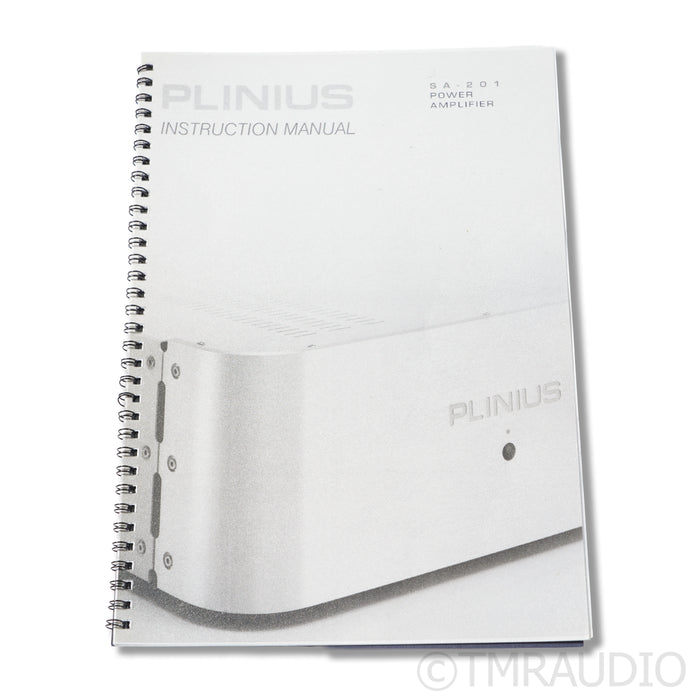 Plinius SA-201 Stereo Power Amplifier