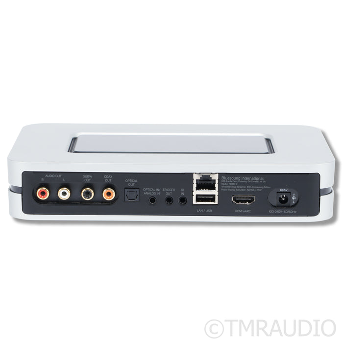 Bluesound Node X Music Streamer with LHY Audio Linear Power Supply
