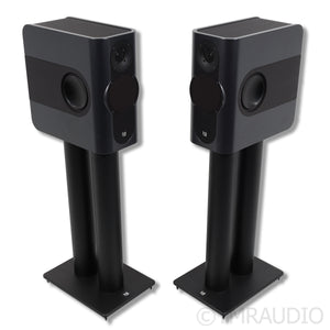Kii Three Powered Bookshelf Speaker Pair; w/ Dedicated Stands & Control Module