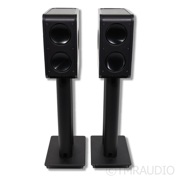 Kii Three Powered Bookshelf Speaker Pair; w/ Dedicated Stands & Control Module