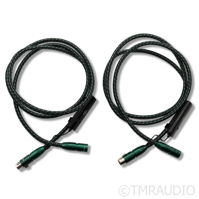 AudioQuest Columbia XLR Cables; 2m Pair Balanced Interconnects