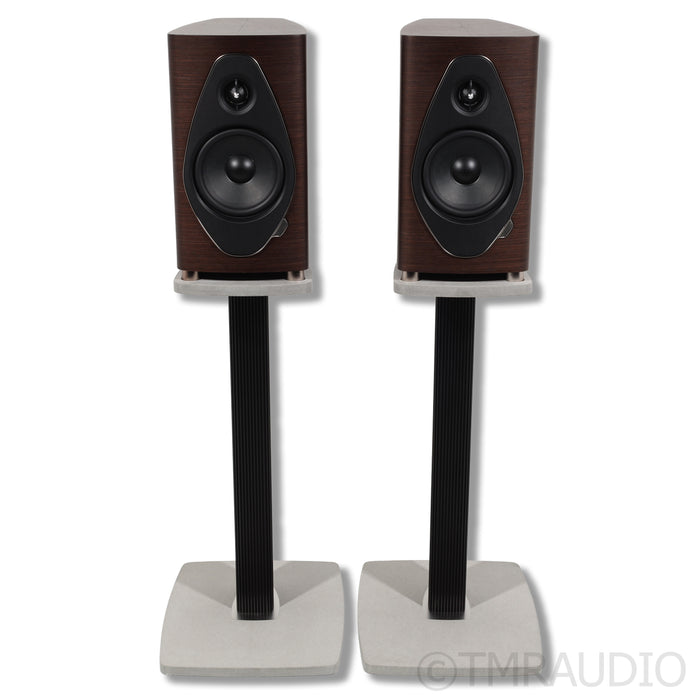 Sonus Faber Sonetto II G2 Bookshelf Speakers; Wenge Pair with Stands