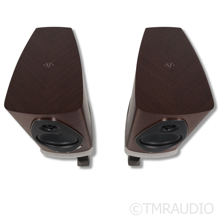 Sonus Faber Sonetto II G2 Bookshelf Speakers; Wenge Pair with Stands