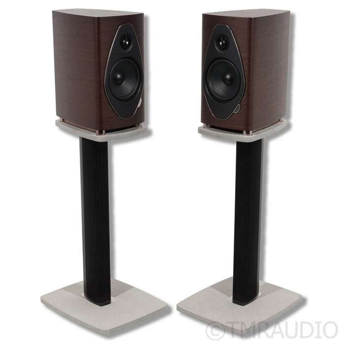 Sonus Faber Sonetto II G2 Bookshelf Speakers; Wenge Pair with Stands