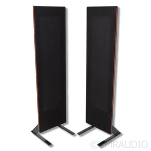 Magnepan Megneplanar .7 Floorstanding Speaker Pair w/Riser Stands; Black/Cherry