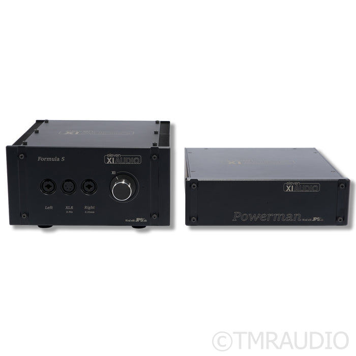 Eleven XI Audio Formula S Abyss Headphone Amplifier with Powerman Power Supply