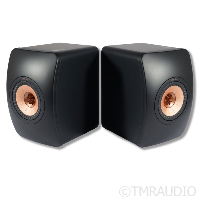 KEF LS50 Meta Bookshelf Speaker; Pair Black